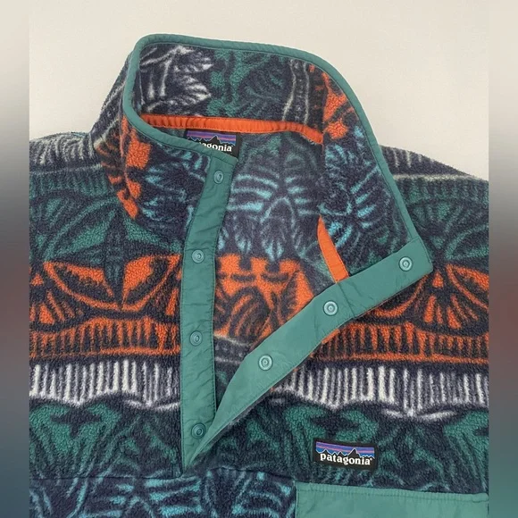 Patagonia Synchilla Fleece Pullover Men's Size L Tradewinds Big Stone Blue - Picture 6 of 16